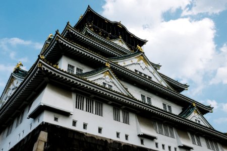 Japan, Osaka prefecture, Clouds