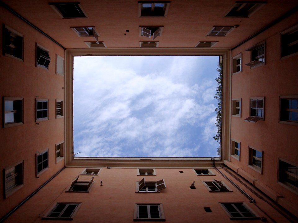 worms eyeview of buildings during daytime