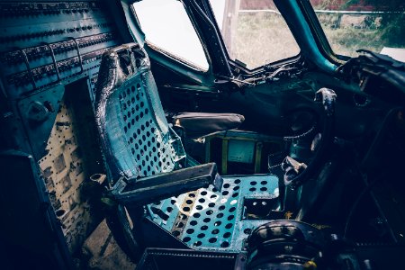 photography of plane dock