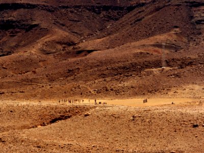 Morocco, Soccer, Desert photo