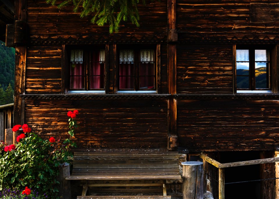 brown wooden house
