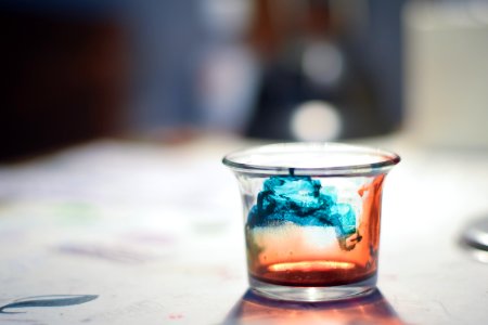 India, Glass, Blue
