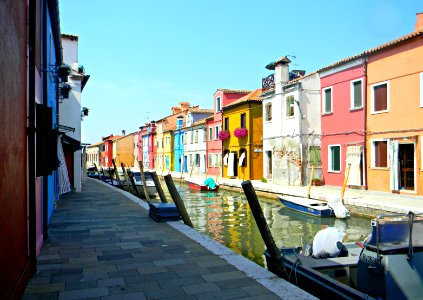 Venice, Burano Island, Italy photo