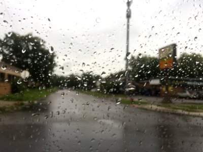 Detroit, United states, Rain photo