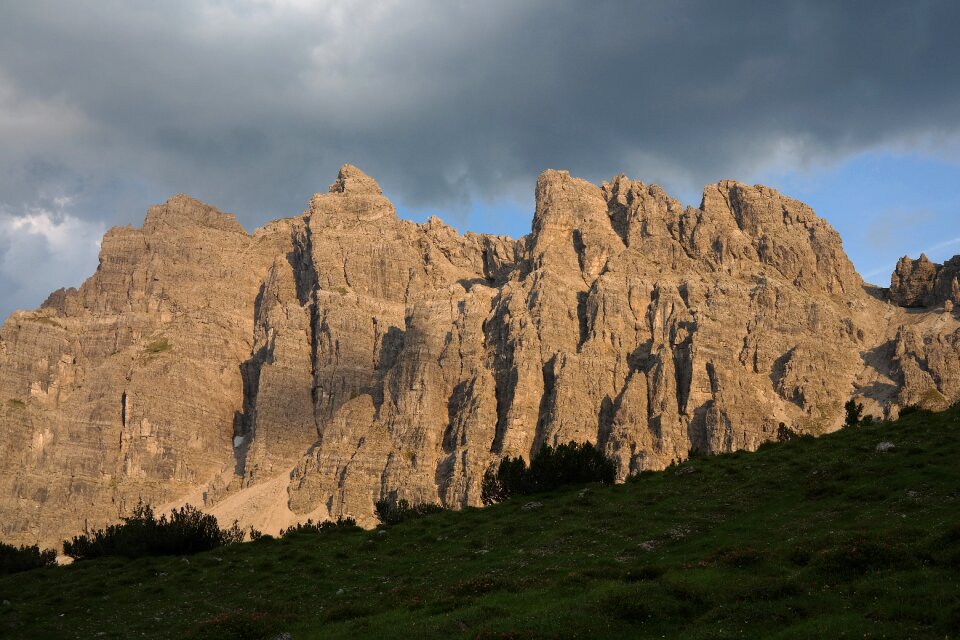 Rock wall alpine allgäu alps