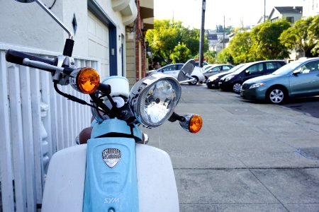 San francisco, United states, Moped photo