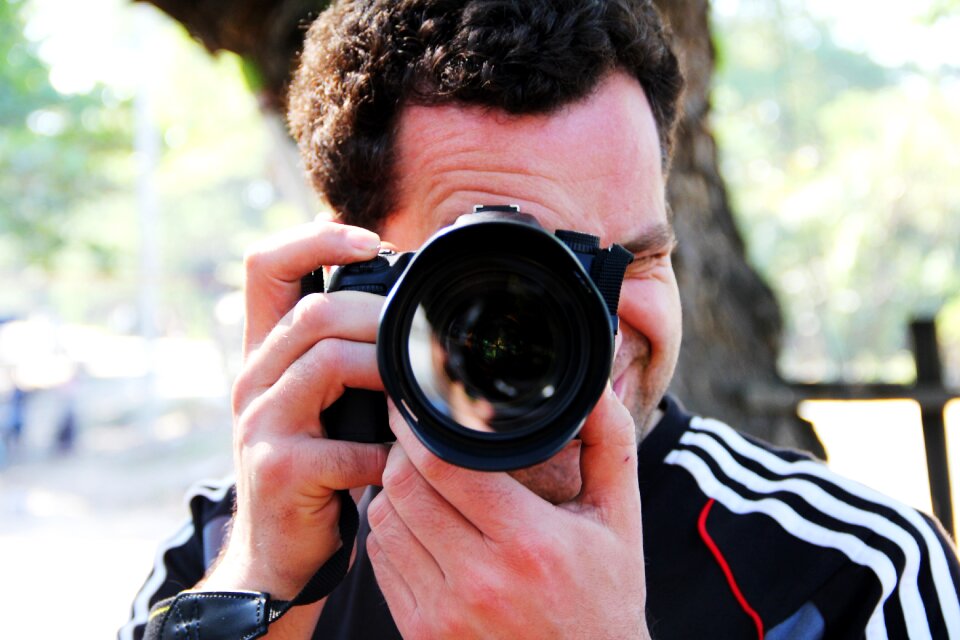 Photography man fun
