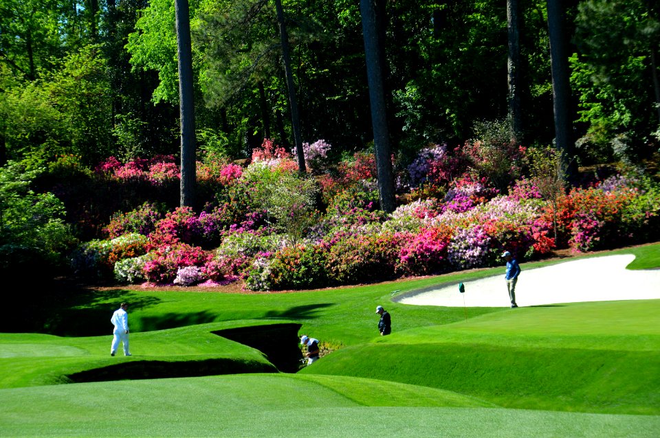 The masters golf course, United states