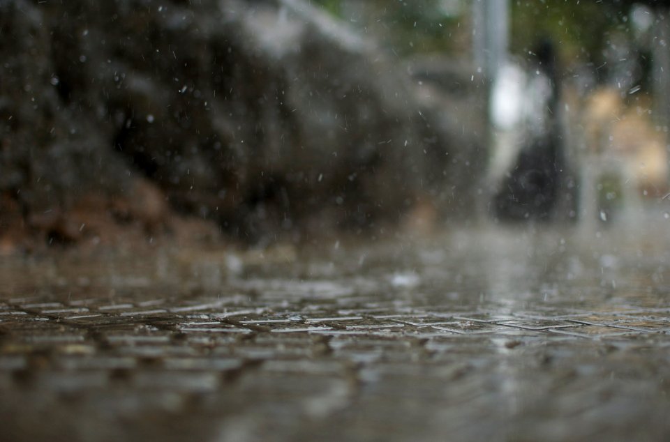 Metropolitan city of naples, Italy, Rain