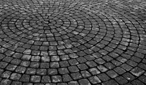 Blocks, Black, White
