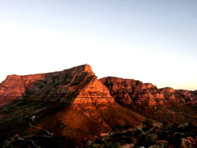 Table mountain, Cape town, South africa photo