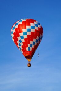 Balloon envelope take off sky