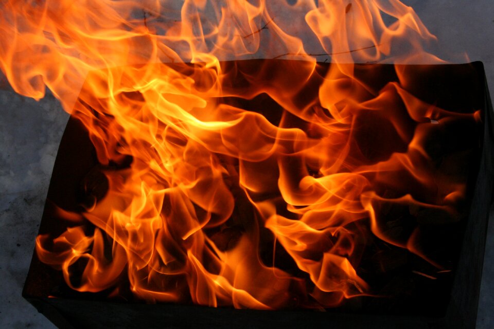 Burns burning fever