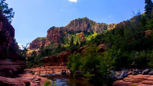 Arizona, Slide rock state park, United states photo