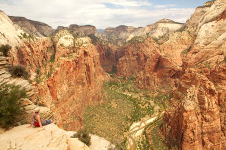 Zion national park, United states, View