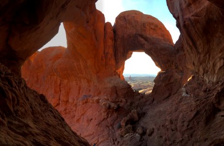 Double arch, Moab, United states photo
