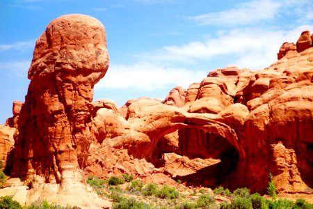 Arches national park visitor center park headquarters, Moab, United states photo