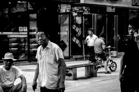 Jinan, China, Man
