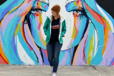 Windy, Beach, Graffiti