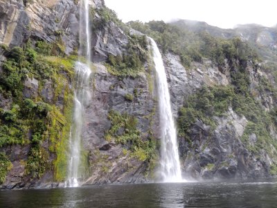 Milford sound highway, Fiordland, national park photo