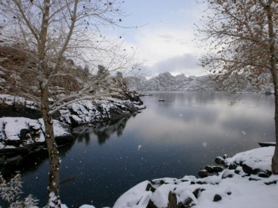 Watson lake, United states, Winter