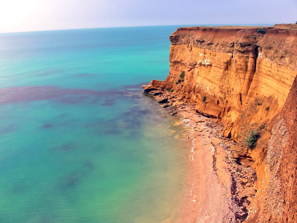 Orlivka, Rock, Sea