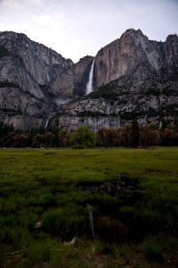 Yosemite falls, United states, Live photo