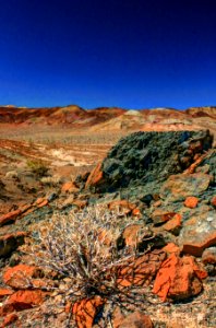California desert, Anza borrego, Painted colors