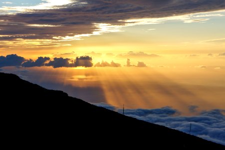 Haleakala crater, United states, Light photo