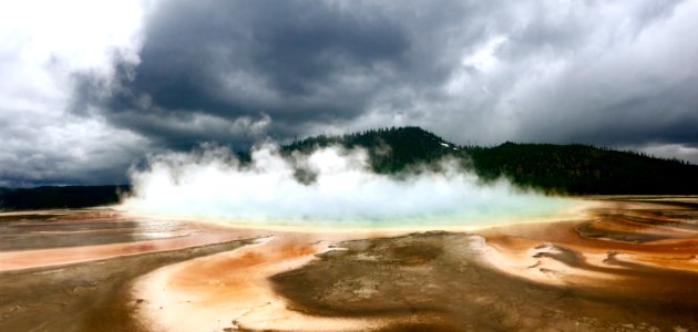 Yellowstone national park, United states, Clouds photo