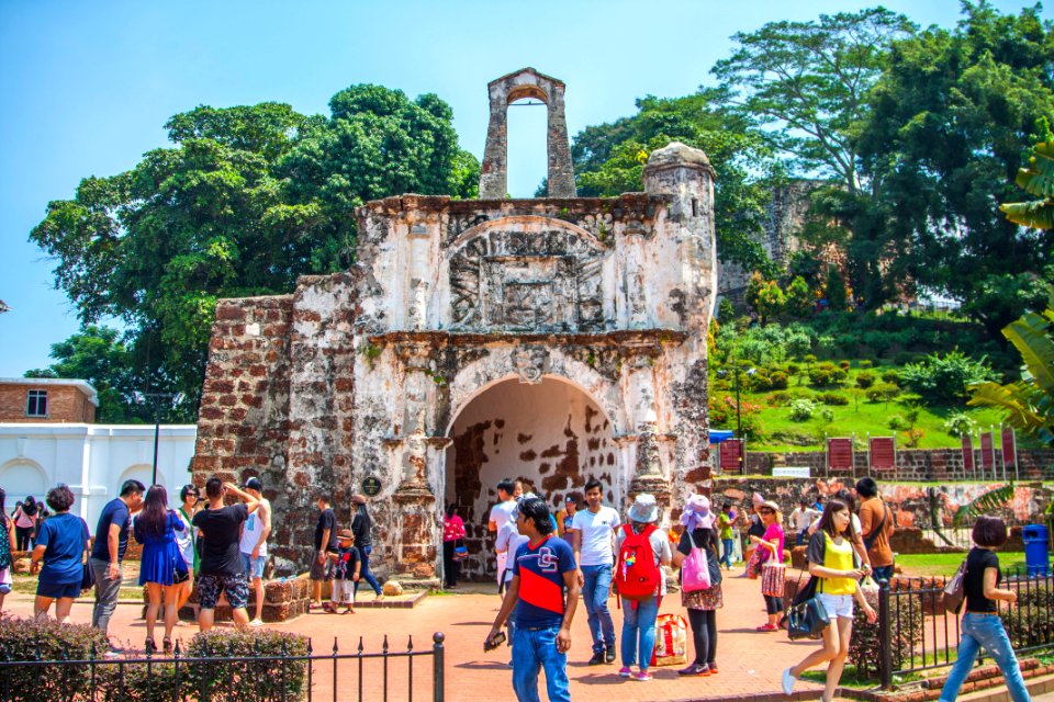 A farmosa fort, Melaka, World heritage site