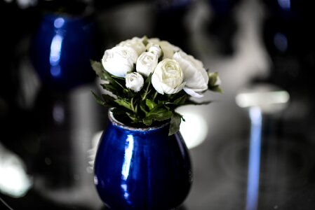 White wedding wedding flowers photo