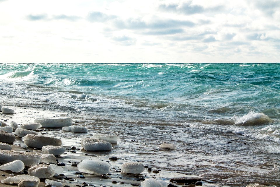 Cold, Waves, Beach