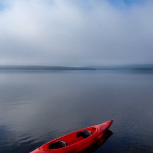 Rangeley lake, United states, Kayak photo