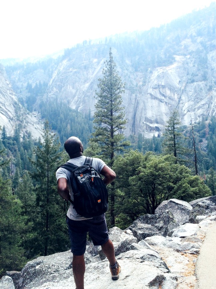 Yosemite national park, United states, Backpack