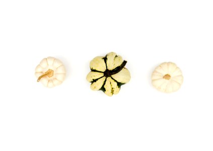 three white vegetables