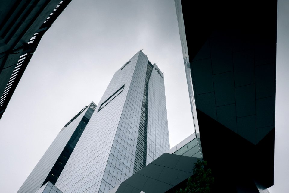high-rise building photography