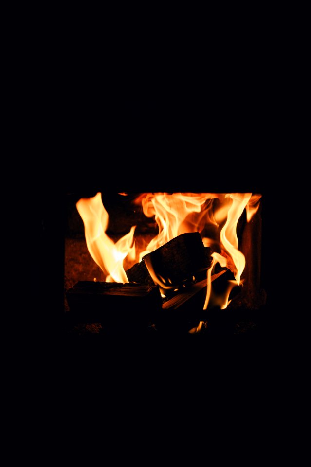 yellow flame