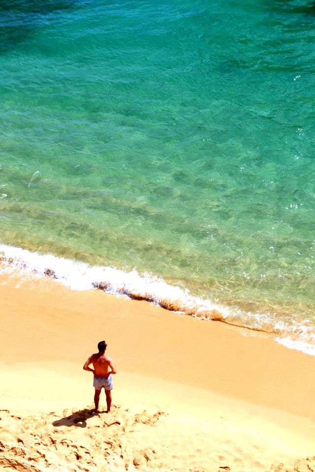 Praia da fal sia, Portugal