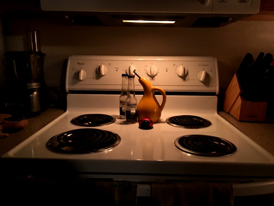 Night, Cooking, Apartment
