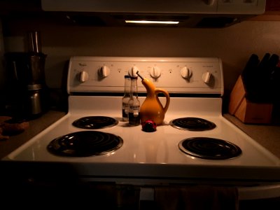 Night, Cooking, Apartment