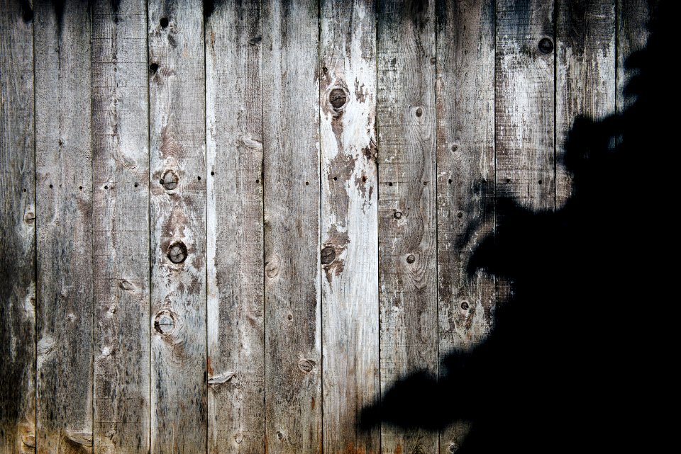 brown wooden fence