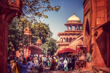 Taj mahal, India, Agra photo