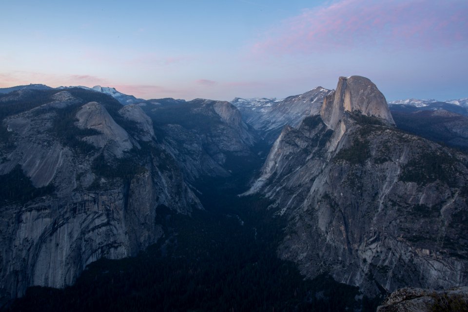 bird's eye view of mountains