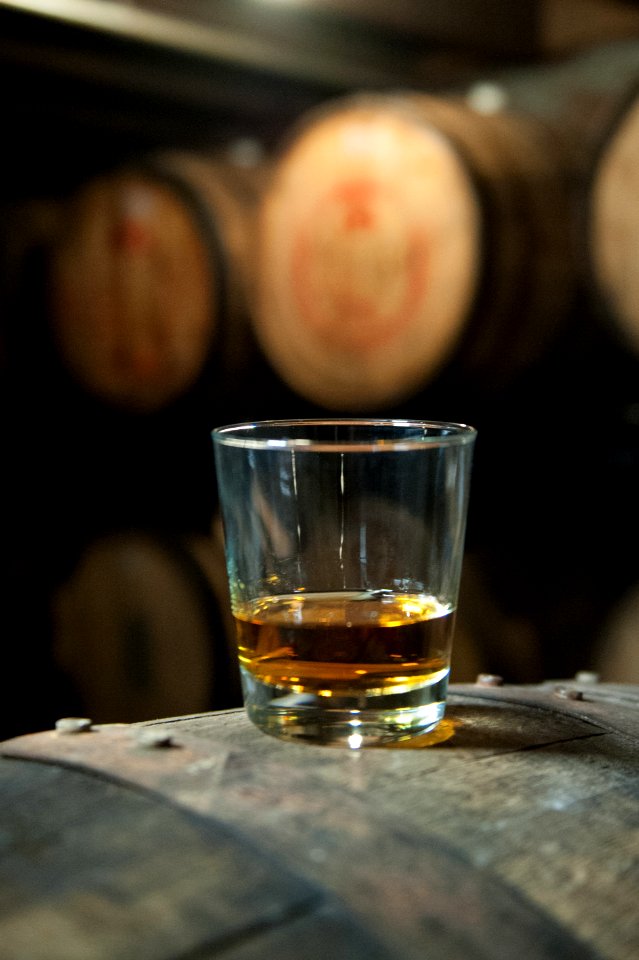 Dark, Barrel, Glass