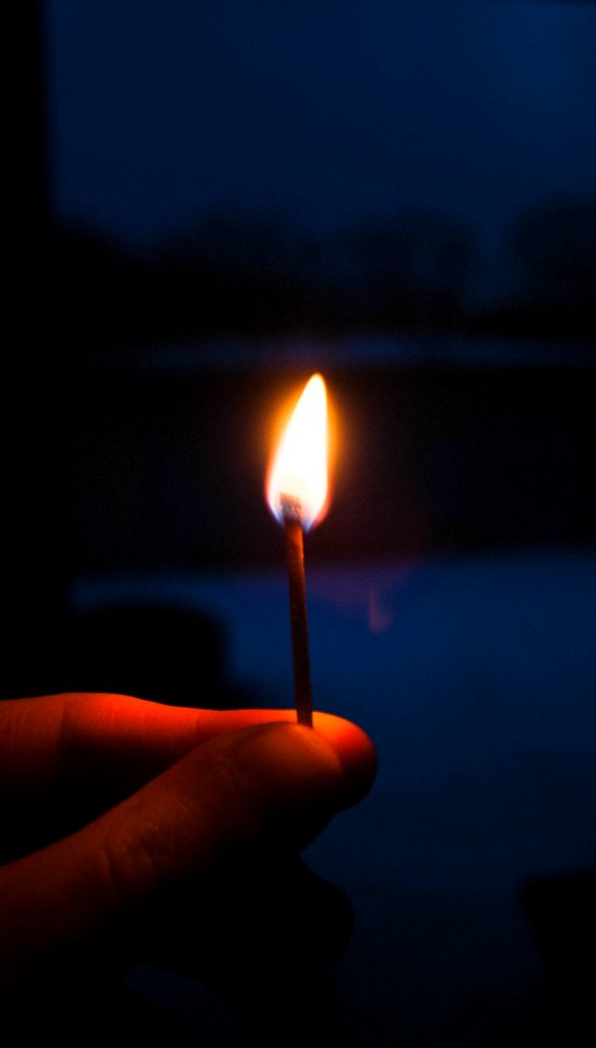 Fire, Match, Night