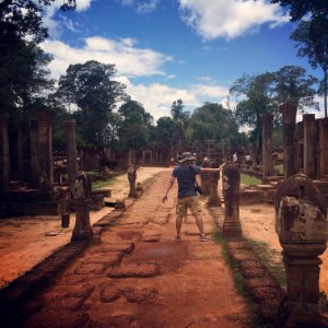 Banteay srei, Siem reap province, Cambodia photo