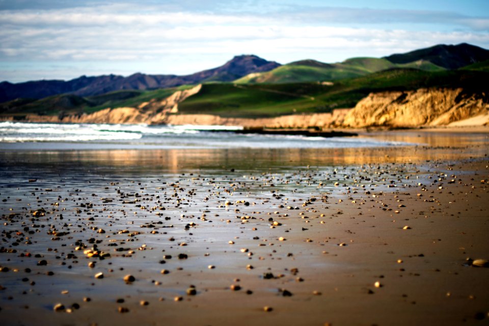 rocks on seashore