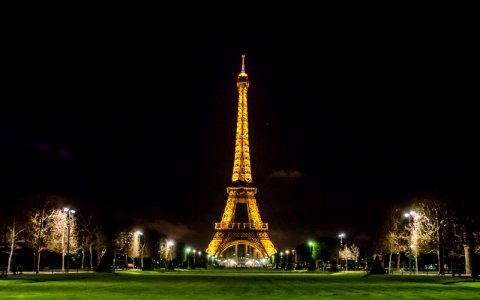 Paris, France, Night vision