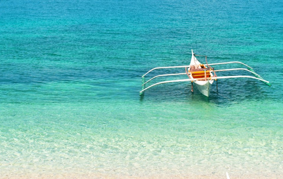 Romblon Island, Philippines, Beach background